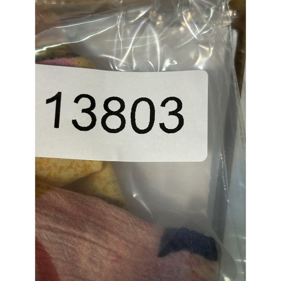 Terra & Sky Blouse Womens 2X Pink Floral Pearl Blush Poet Sleeve Top Boho - Picture 8 of 8